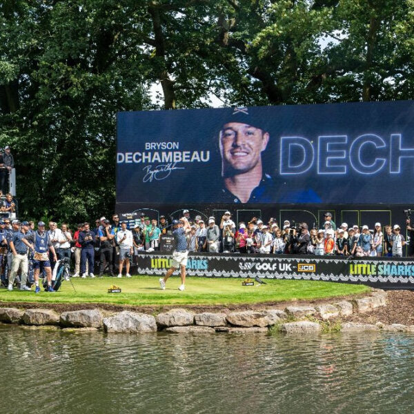 Bryson DeChambeau at LIV Golf UK