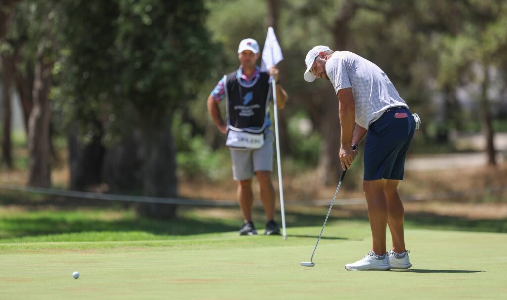 Peter Uihlein of the USA during round four of International Series Morocco at Royal Golf Dar Es Salam(Red Course) 