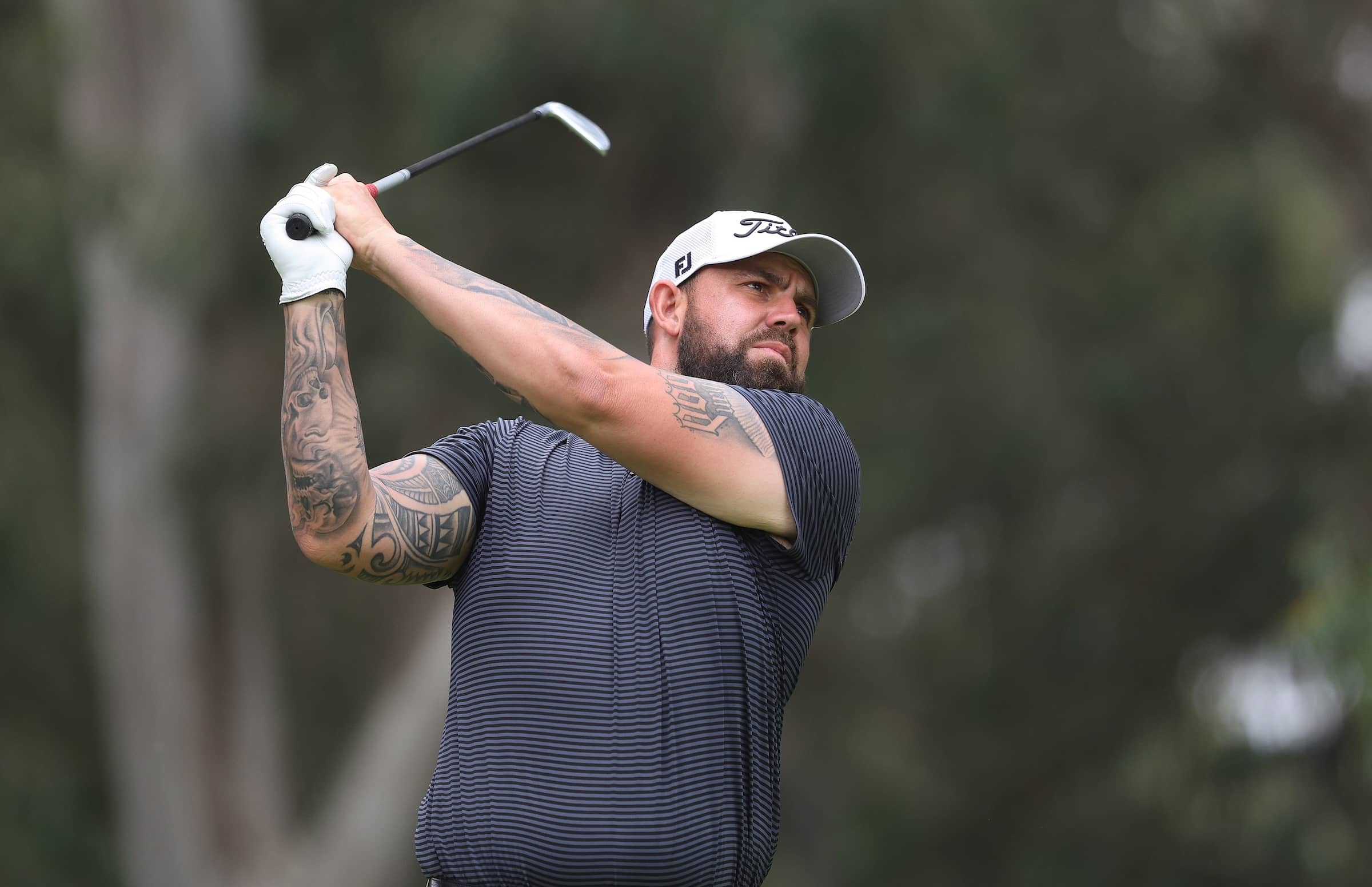 Ryan Peake of Australia pictured during round two of International Series Morocco at Royal Golf Dar Es Salam