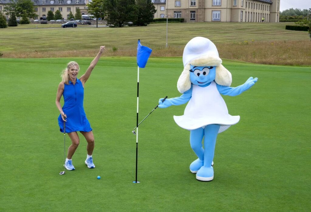 Smurfs at Fairmont St. Andrews