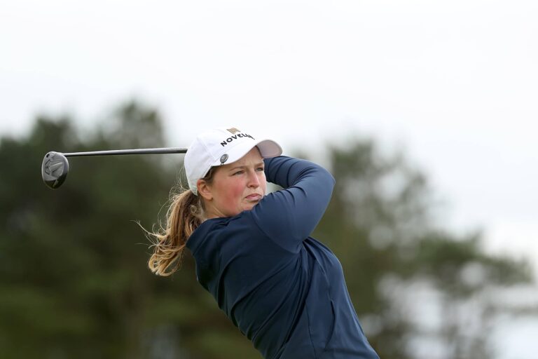 Womens Scottish Open R2 Leader Lottie Woad