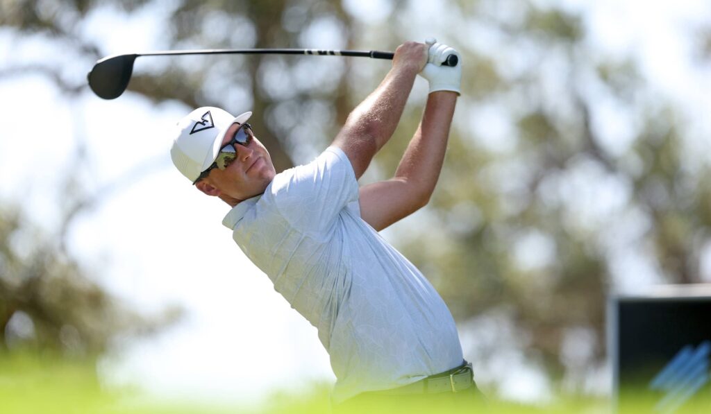 Andy Ogletree of USA pictured during the second round of International Series Morocco at Royal Golf Dar Es Salam (Red Course)