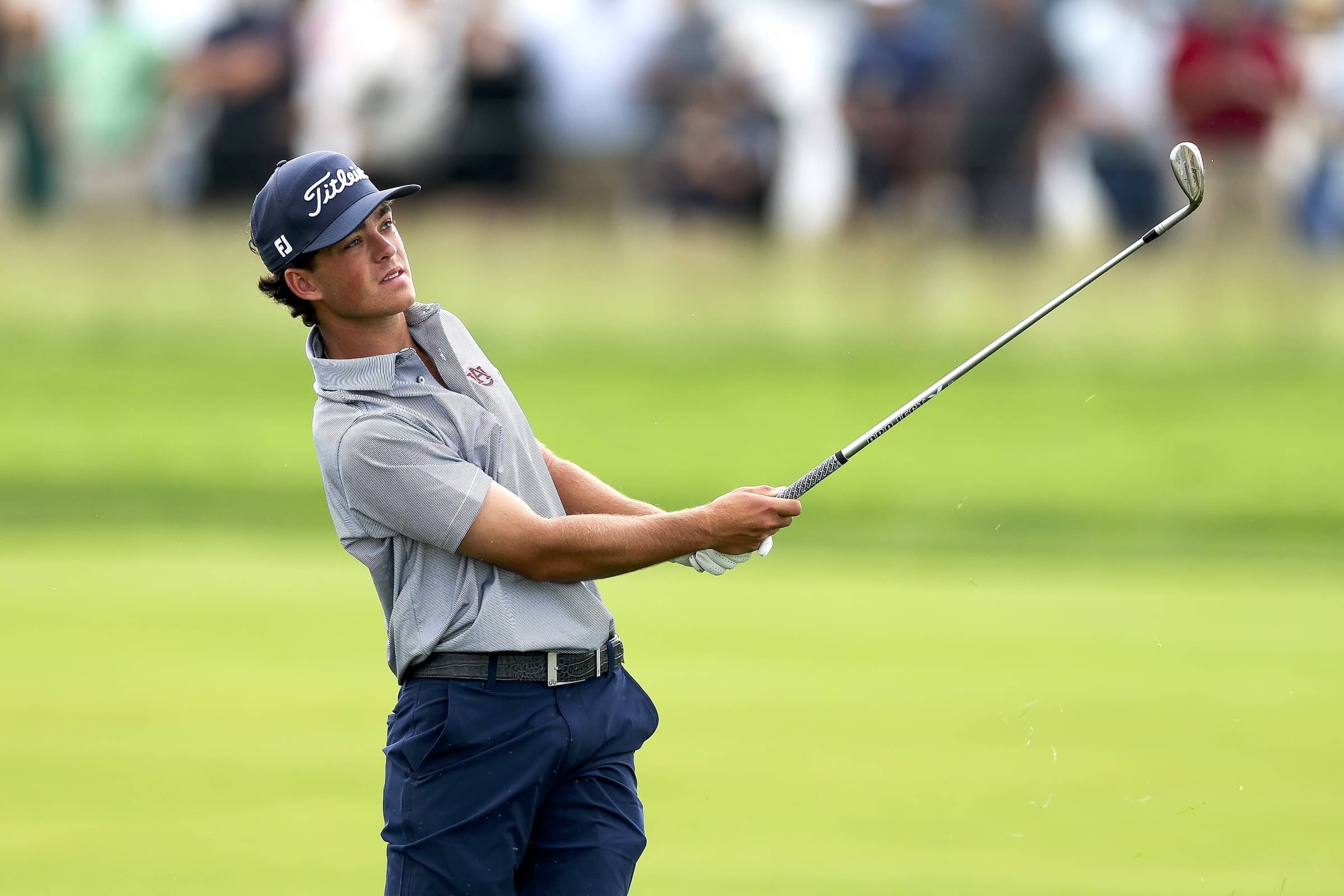 Jackson Koivun from the USA has won the Mark H McCormack Medal