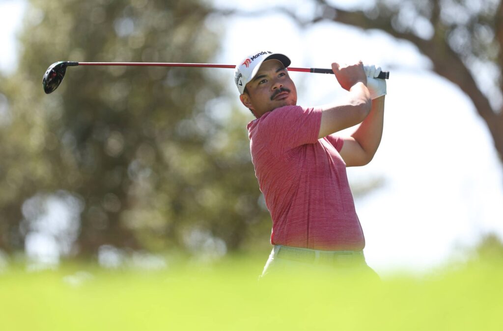 Miguel Tabuena of the Philippines pictured during the second round of International Series Morocco at Royal Golf Dar Es Salam (Red Course)