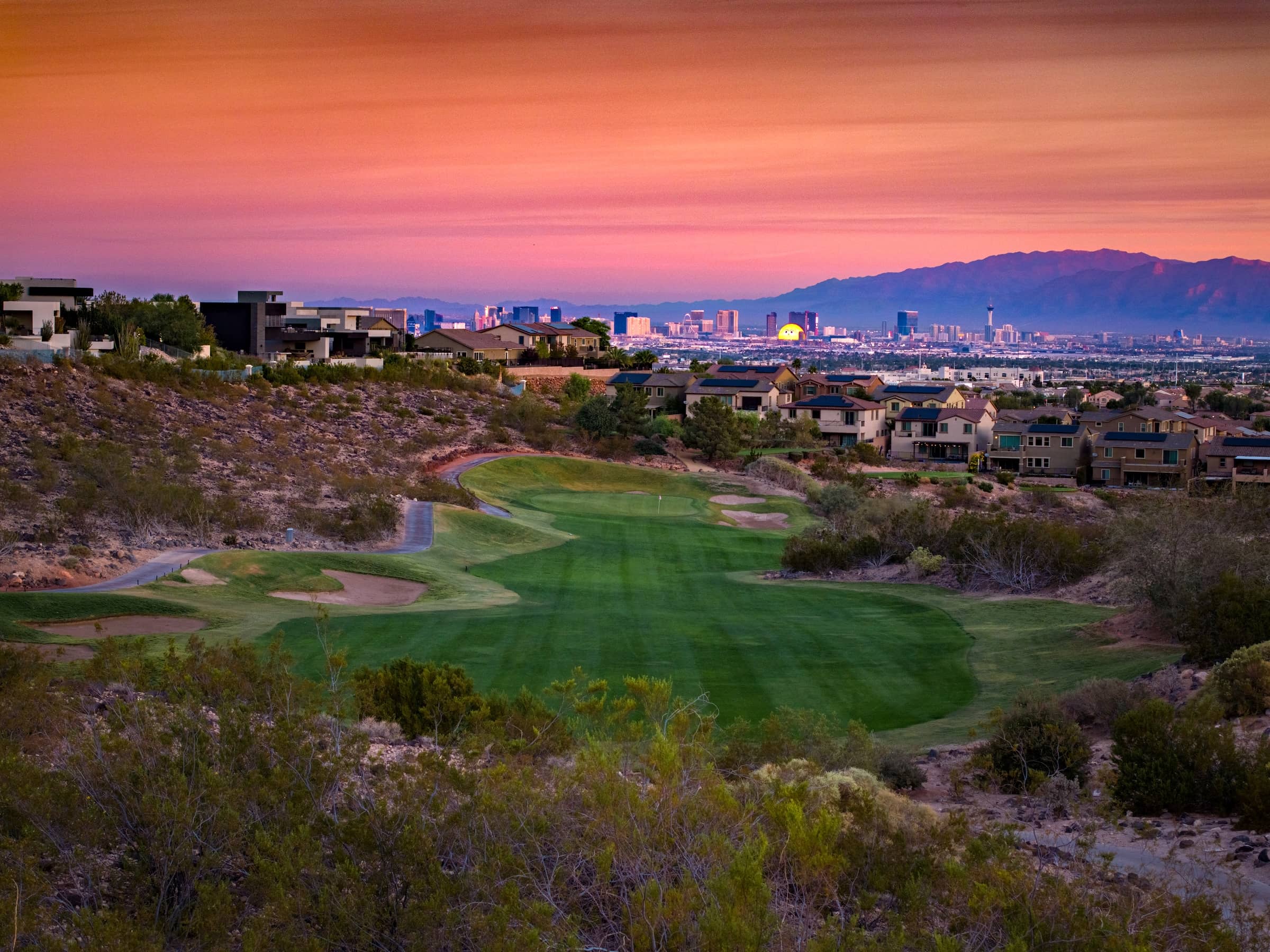 Serket Golf Course Sunset