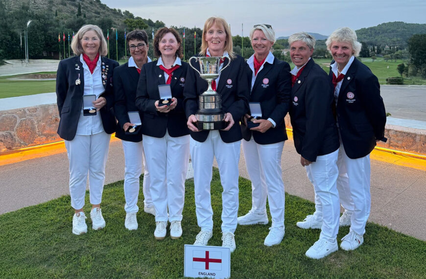 Unstoppable: England Senior Women storm to European title