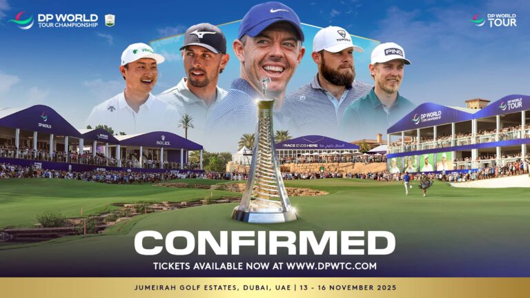 Haotong Li, Marco Penge, Rory McIlroy, Tyrrell Hatton and Kristoffer Reitan
