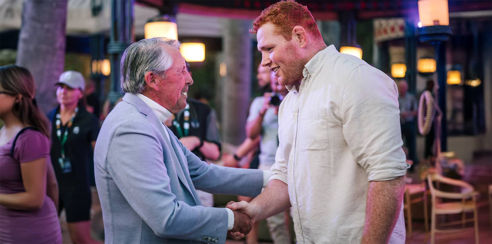 Gary Player and Kitsy