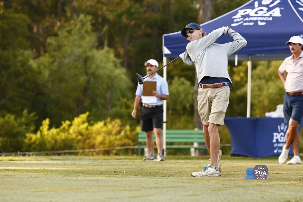 Young Golfer at PGA of America Event