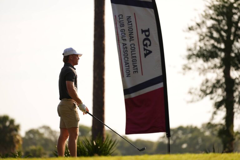 Young golfer in the shadow of PGA NCCGA National Championship