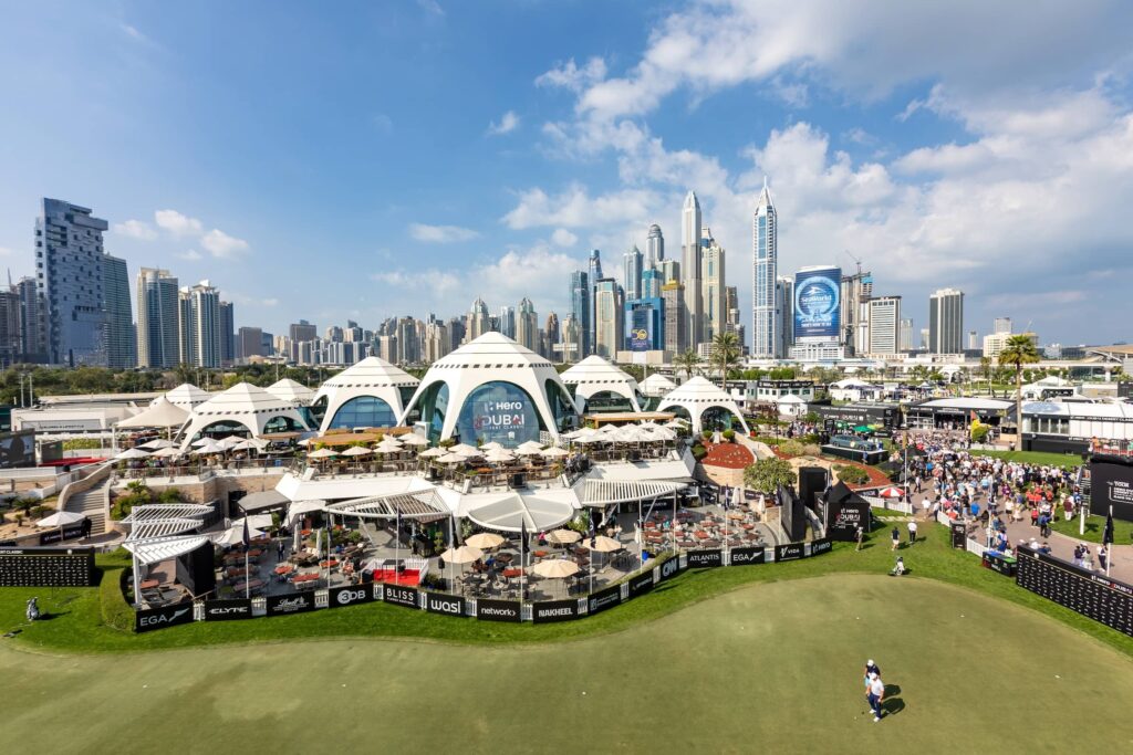 Crowds at Hero Dubai Dessert Classic