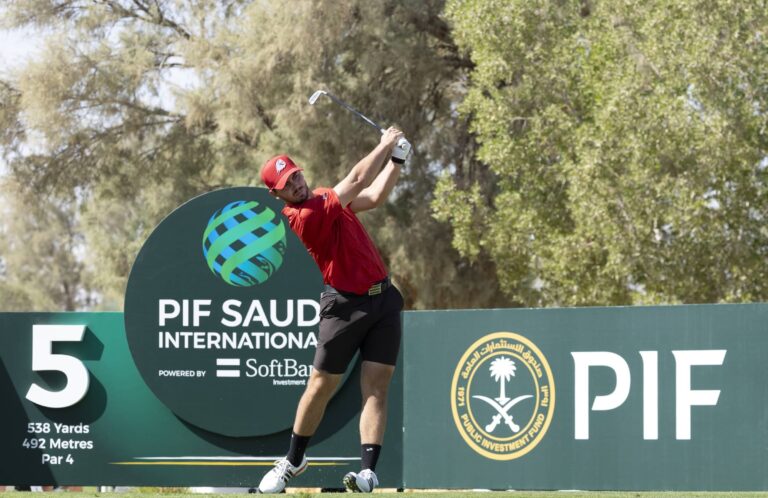 Josele Ballester of Spain pictured during round four of the 2025 PIF Saudi International