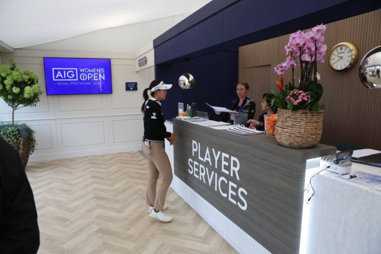 LPGA players have voted the AIG Women's Open as providing the best player experience