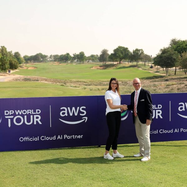 Nina Walsh, Global Leader, Industry Business Development for Media, Entertainment, Games, and Sports at AWS and Guy Kinnings, CEO of the DP World Tour