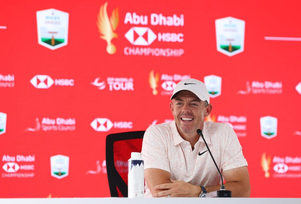 Rory McIlroy Dubai Press Conference