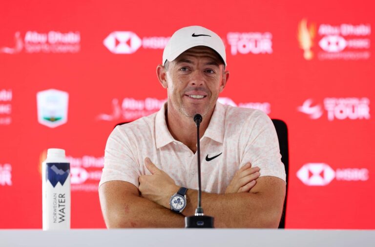 Rory McIlroy Dubai Press Conference