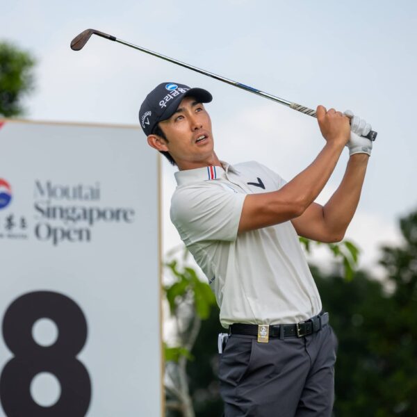 Soomin Lee of Korea pictured during round three of the 2025 Moutai Singapore Open at Singapore Island Country Club