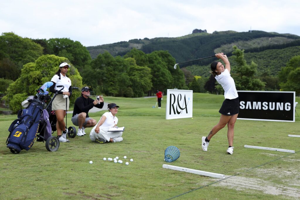 Women's Amateur Asia-Pacific Academy players benefitted from world-class coaching at Royal Wellington.