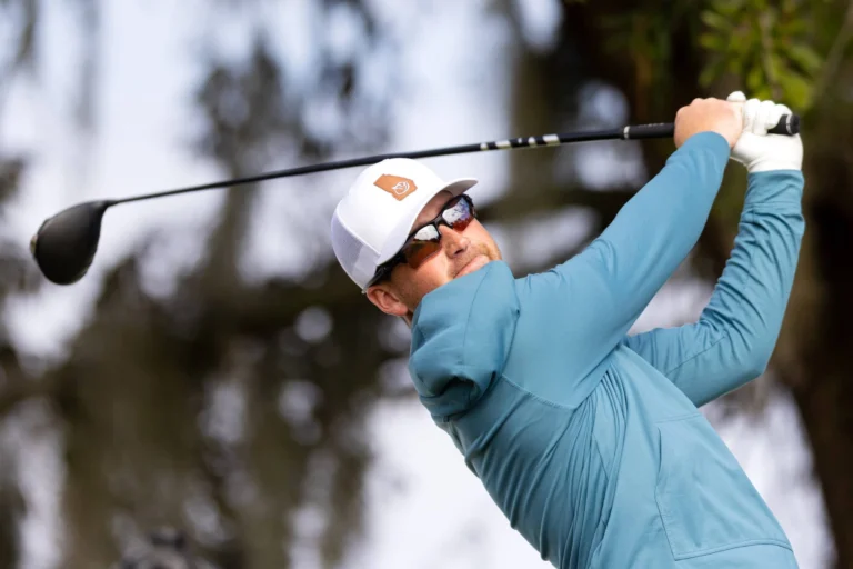 Andy Ogletree of the USA during the practice round of LIV Golf Promotions at Black Diamond Ranch
