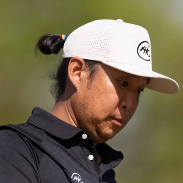 Anthony Kim of the USA pictured during round three of the LIV Golf Promotions