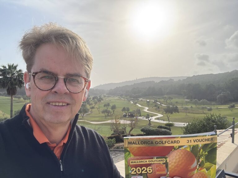 mallorca Golfcard publisher Michael Jacoby - at Son Muntaner