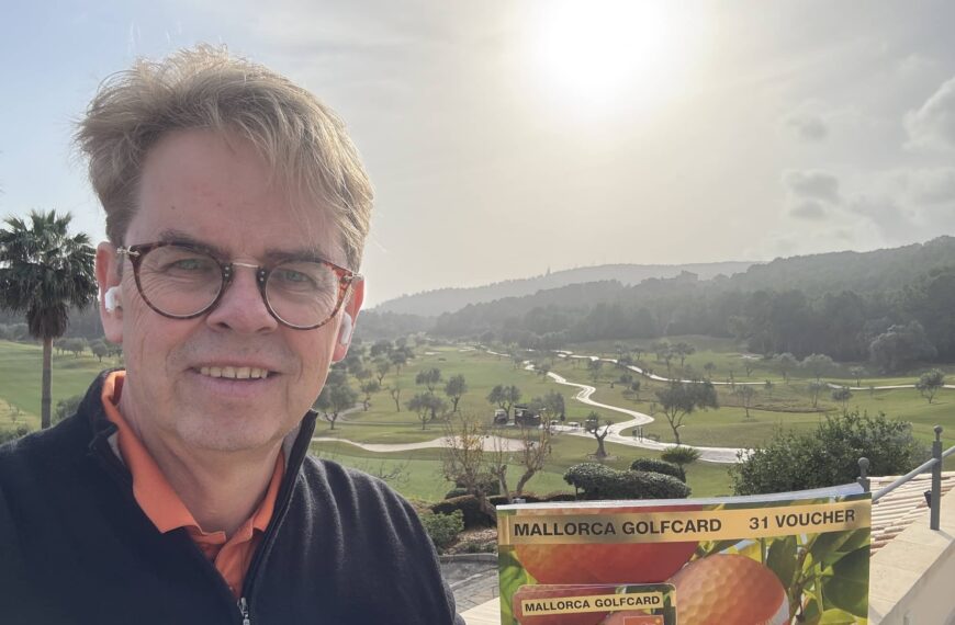 mallorca Golfcard publisher Michael Jacoby - at Son Muntaner