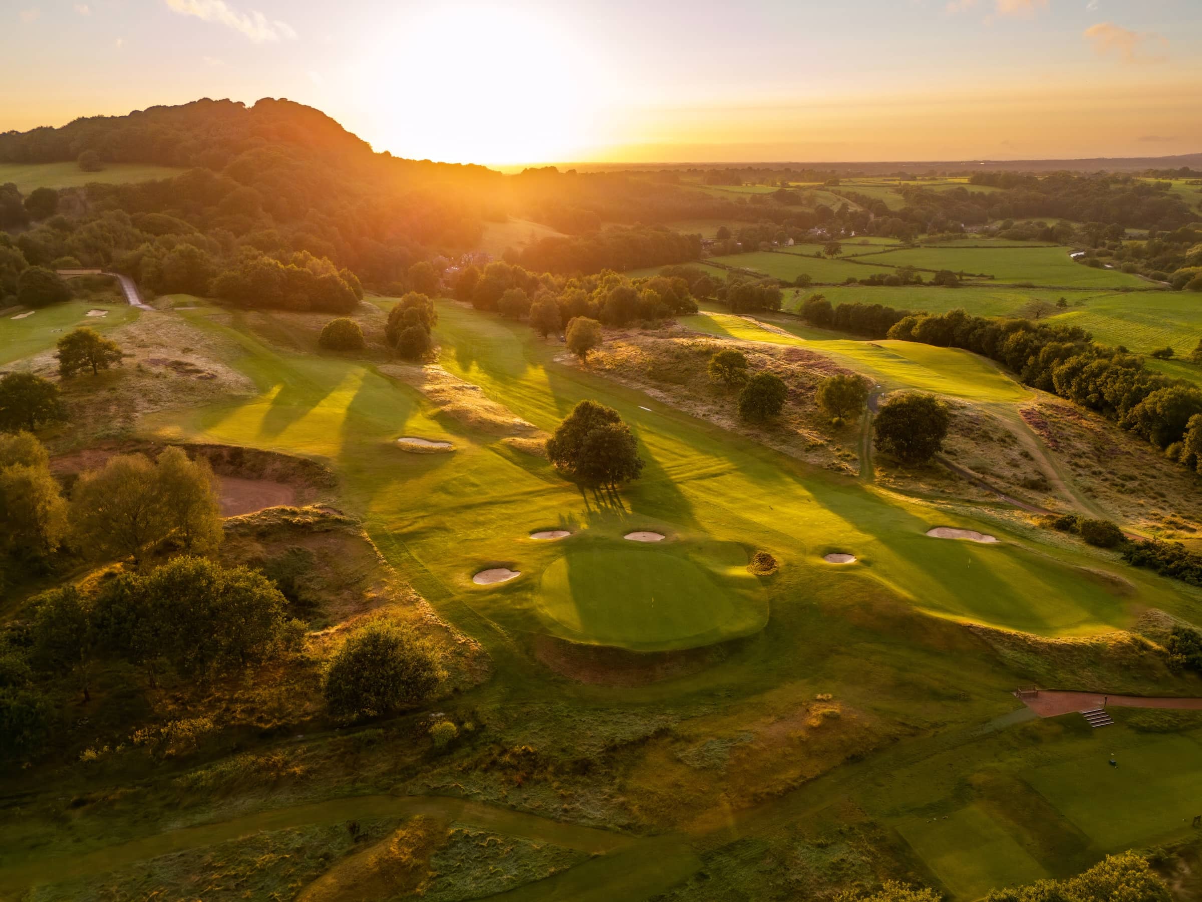 Pleasington Golf Club Golf Course Sunrise