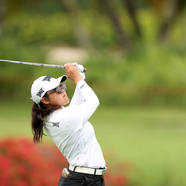 R2 HSBC Women's World Championship Leader Auston Kim