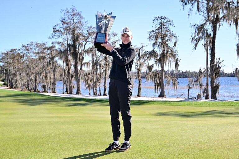 Winner Nelly Korda