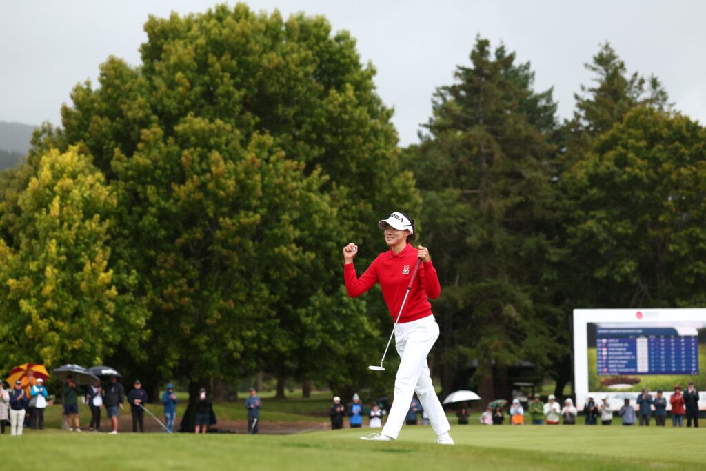 Yunseo Yang is the first player from the Republic of Korea to win the Women's Amateur Asia-Pacific