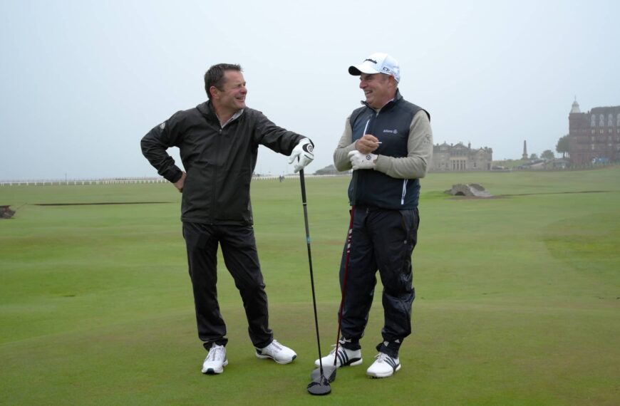 Chris Hollins talks to Paul McGinley