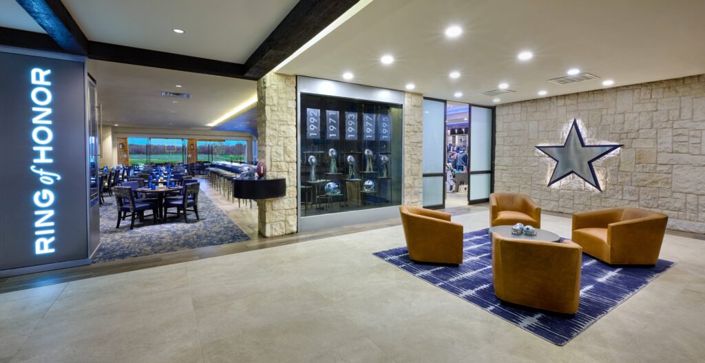 Cowboys Golf Club Lobby