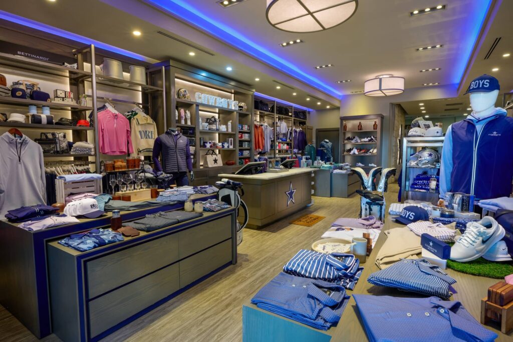Cowboys Golf Club Retail shop