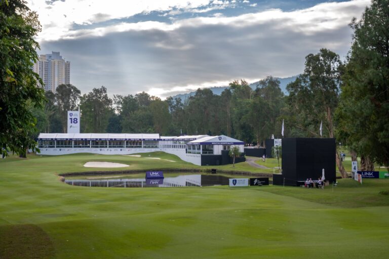 Hong Kong Golf Club pictured during round two of the 2025 Link Hong Kong Open.