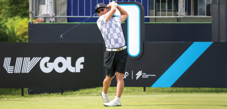 Jinichiro Kozuma of Japan pictured during round four of the 2025 International Series Japan at Caledonian Golf Club.
