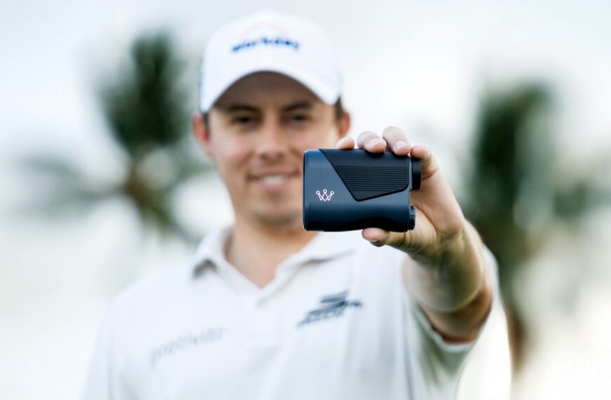 Matt Fitzpatrick with Arccos Smart Laser
