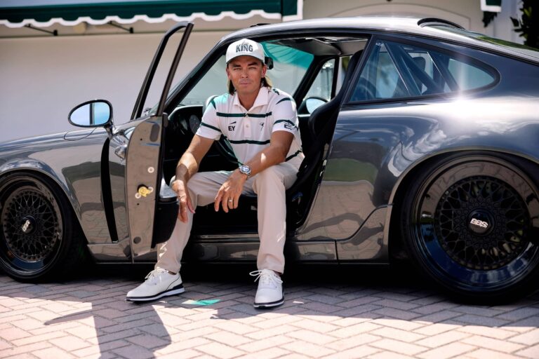 Rickie Fowler Wears PUMA Golf Arnold Palmer collection