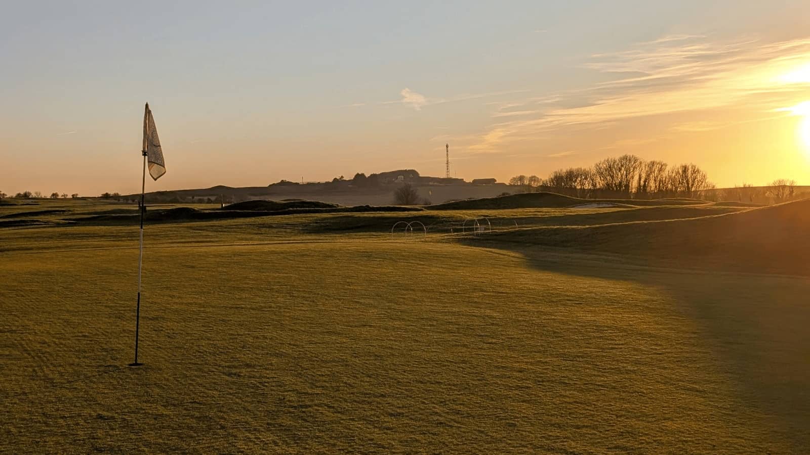 Came Green at sunrise