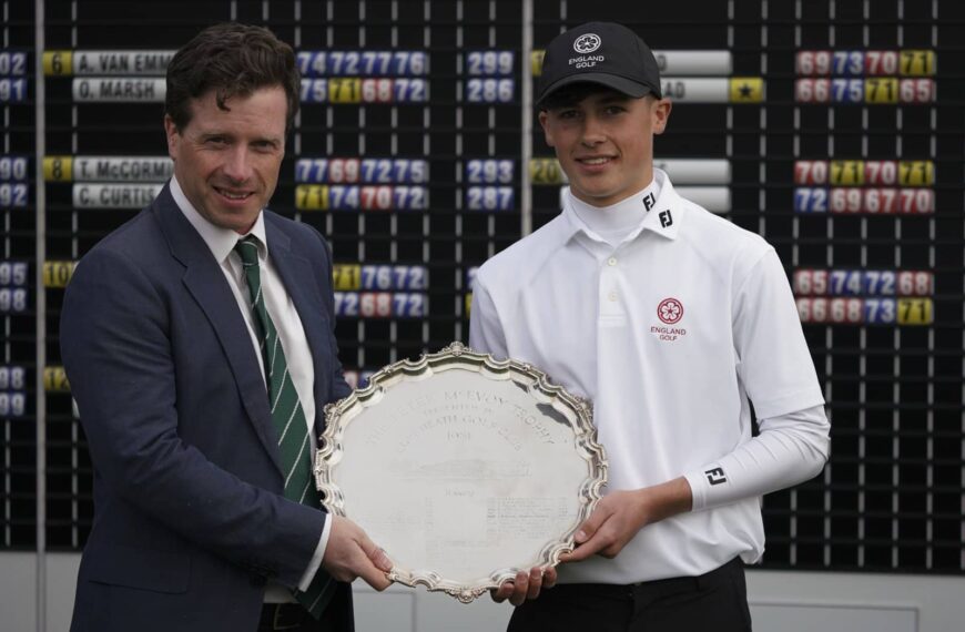 Whitehead Survives Final-Round Scramble to Lift McEvoy Trophy