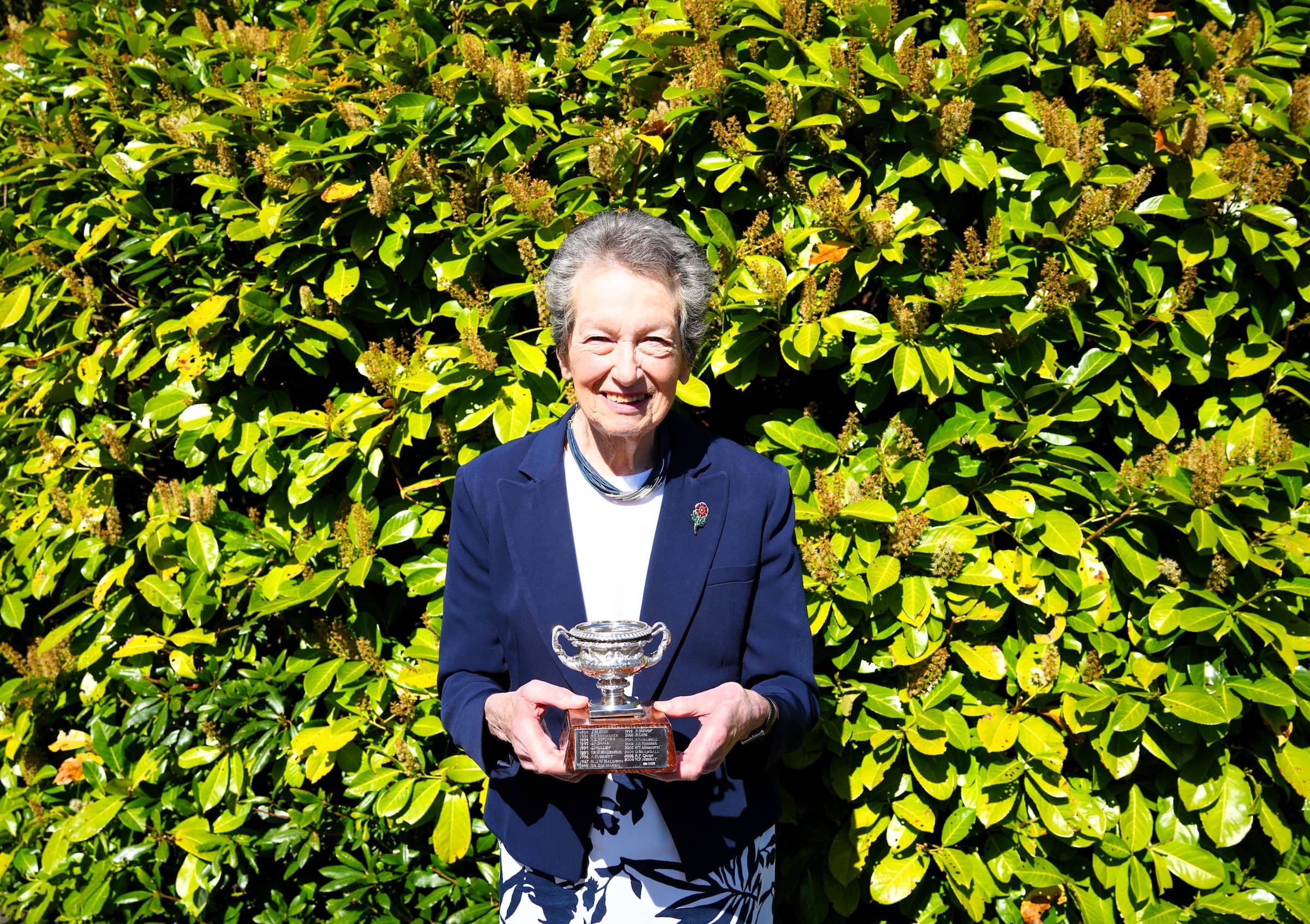 Jill Thornhill honoured with Gerald Micklem Award