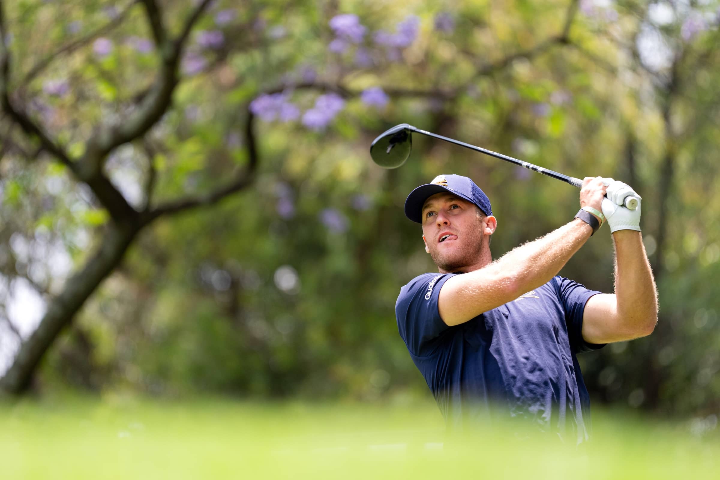 Luis Carrera of Mexico pictured during LIV Golf Mexico at at Club de Golf Chapultepec, Mexico