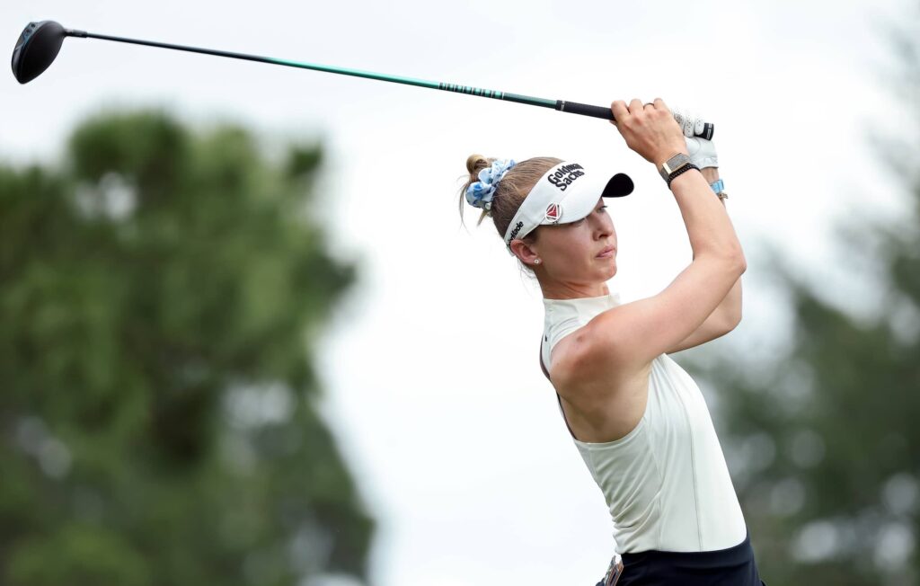 R1 Chevron 2026 Leader Nelly Korda