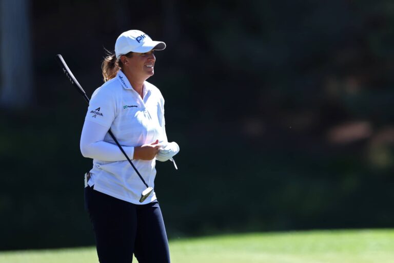 R2 Aramco Championship Leader Lauren Coughlin