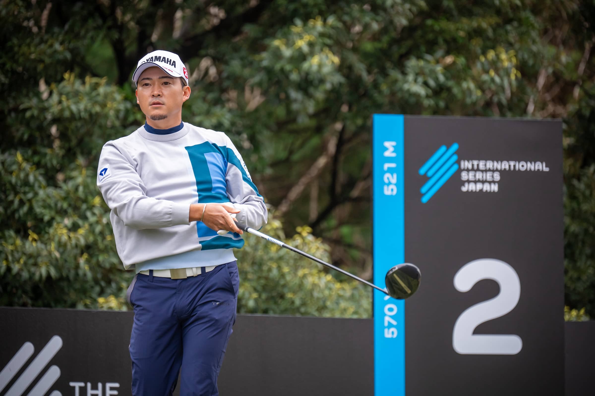 Shugo Imahira of Japan pictured during round three of International Series Japan at Caledonian Golf Club.