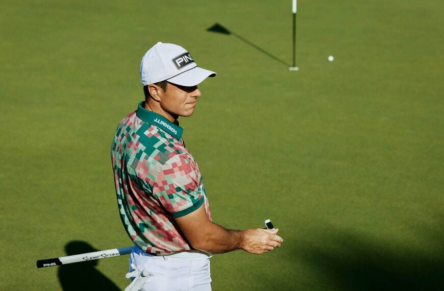 Viktor Hovland to Wear New J.Lindeberg Augusta Collection