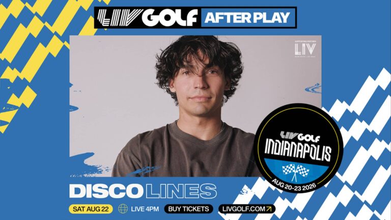 Disco Lines will perform at LIV Golf Indianapolis