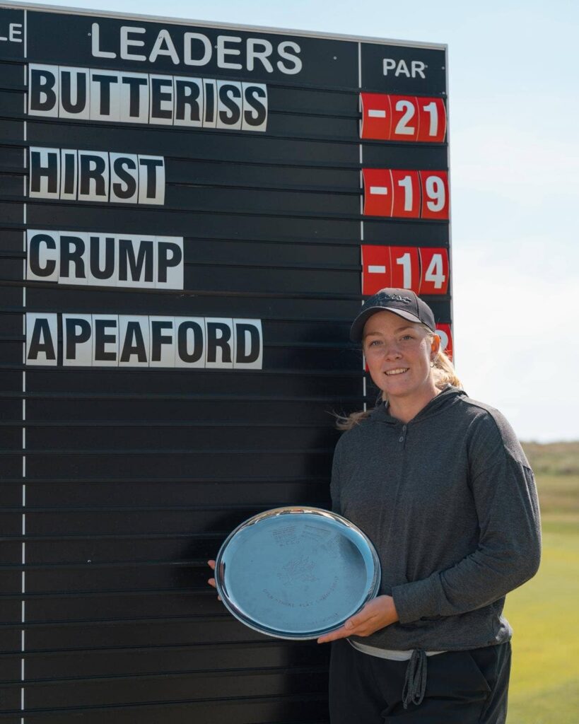 Ella Butteriss Welsh Leaderboard