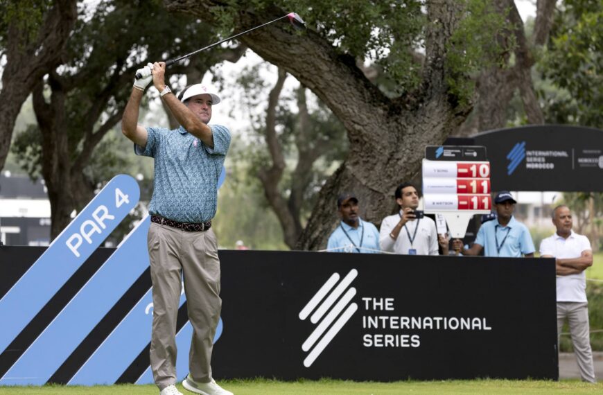 Bubba Watson of the USA pictured during round three of International Series Morocco presented by Visit Morocco at Royal Golf Dar Es Salam (Red Course).