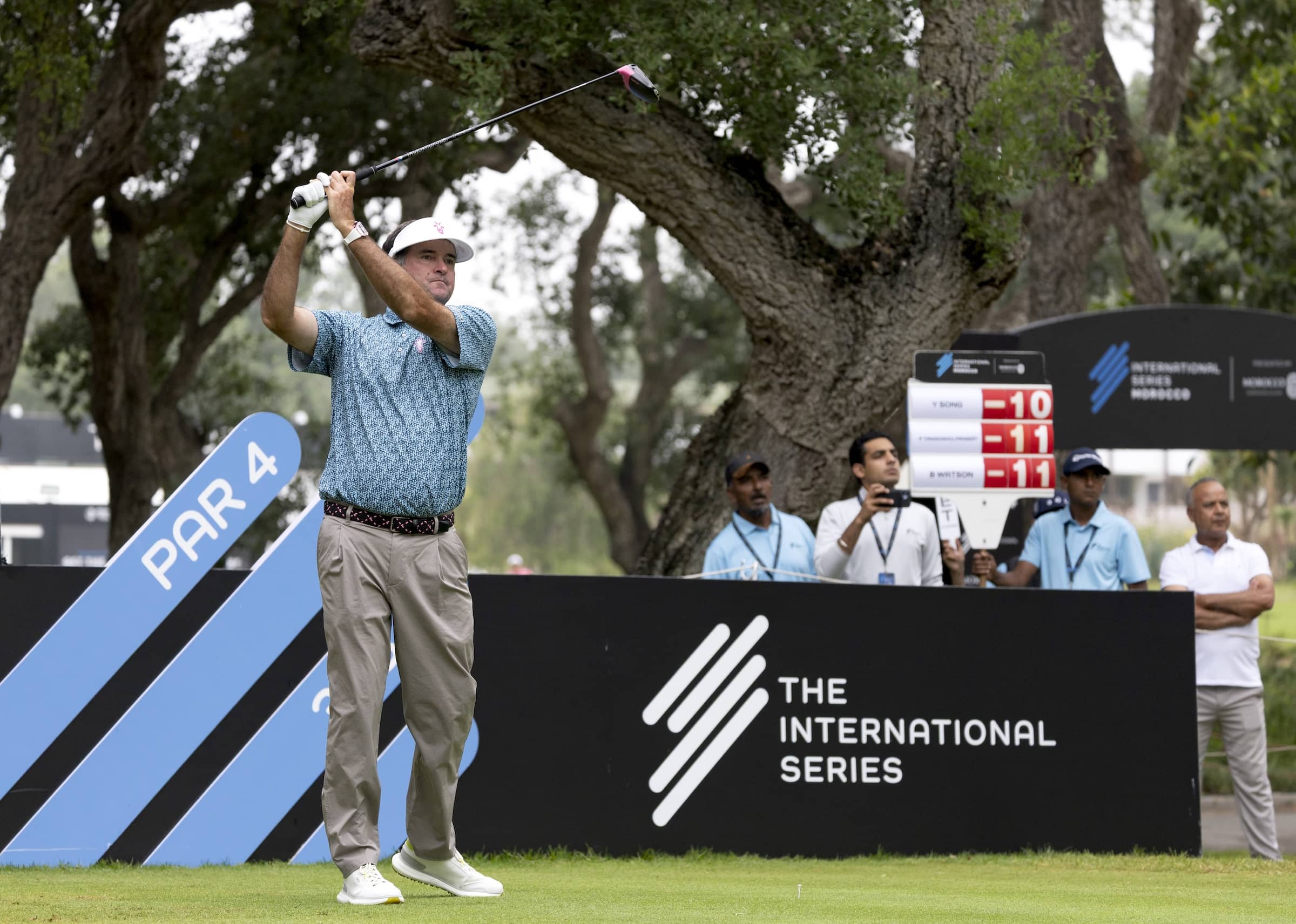 Bubba Watson of the USA pictured during round three of International Series Morocco presented by Visit Morocco at Royal Golf Dar Es Salam (Red Course).