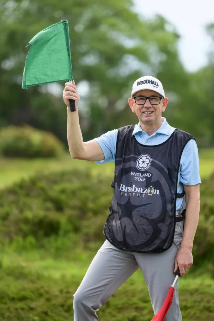 England Golf Volunteer at Woodhall